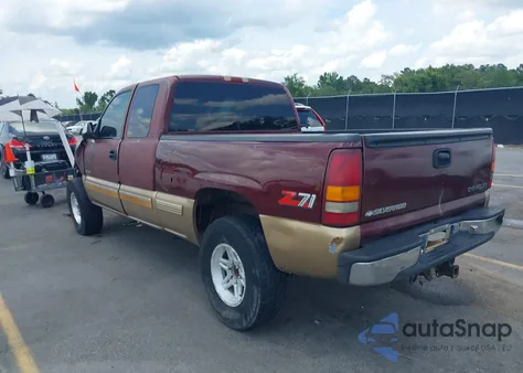 1999 Chevrolet Silverado 1500 Ls из США, поврежденный, VIN 2GCEK19T8X1288500